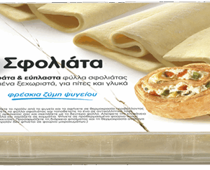 Country style pastry (chilled dough)