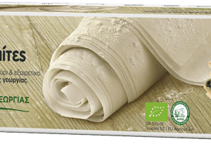 Filo pastry (product of organic farming)